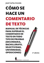 Libro Comentario Texto Acceso Universidad mayores 25