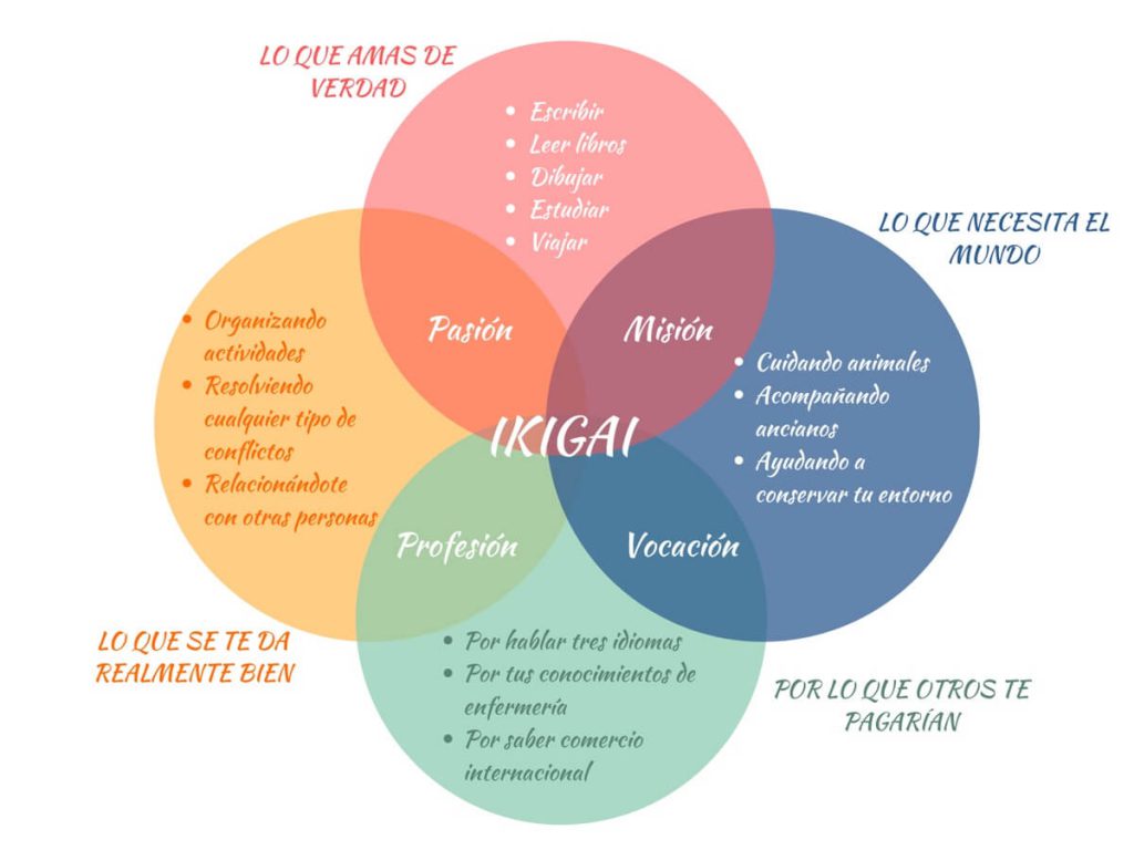 Ejemplo de Ikigai