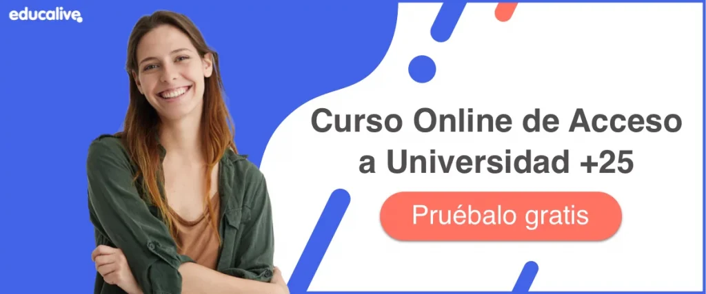 Curso online PAU mayores 25 años